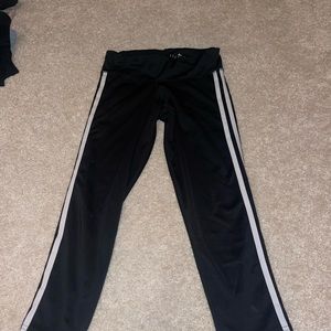 Crop leggings black adidas